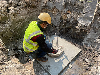 Seismic Test ทดสอบเสาเข็ม กรุงเทพมหานคร