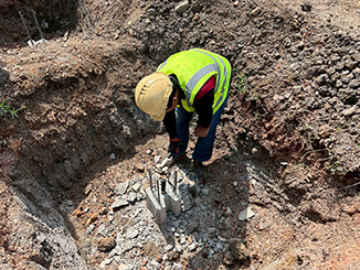 Seismic Test ทดสอบเสาเข็ม ปทุมธานี