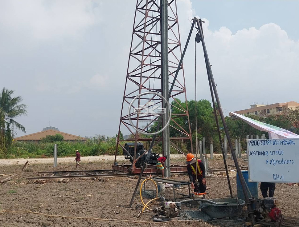 เจาะสำรวจดิน สมุทรปราการ