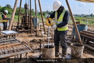Groundwater Level (GWL) ใน Boring Log คืออะไร? อ่านระดับน้ำใต้ดินอย่างไร